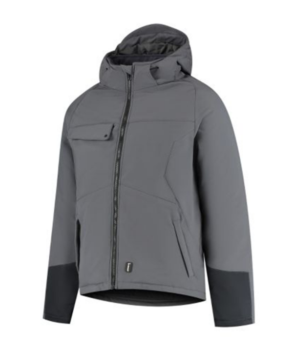 Frost Grijs Voorkant-Schuin Image Workwear winterjas Frost | Grijs