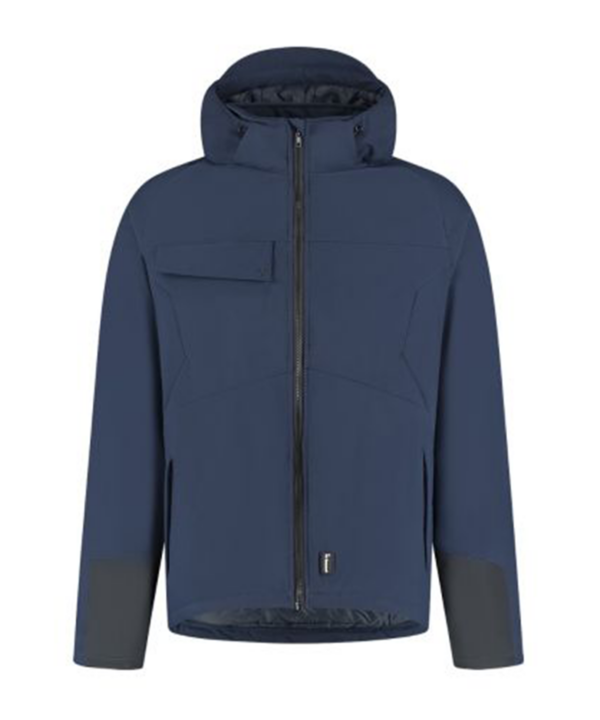 Frost navy Voorkant Image Workwear winterjas Frost | Donker blauw