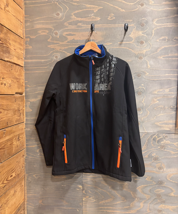 Terrax softshelljas | Zwart