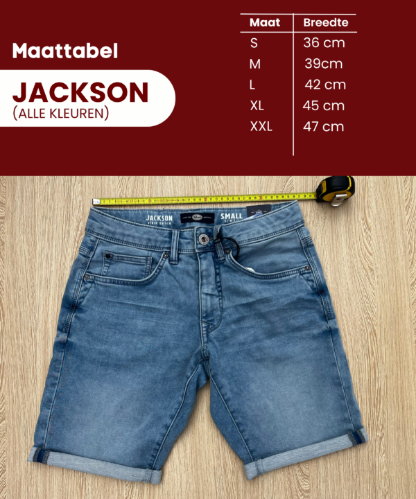 Maattabel Petrol Jackson korte broek Petrol Jackson korte broek | Licht blauw