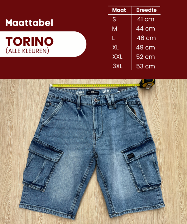 Petrol Torino Cargo korte broek | Zwart