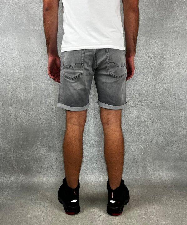 Jack & Jones Rick korte broek Grijs achterkant 2 Jack & Jones Rick korte broek | Grijs