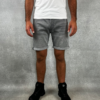 Jack & Jones Rick korte broek Grijs voorkant 2 Jack & Jones Rick korte broek | Grijs