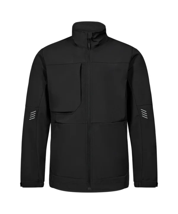 Engel Entire softshell jack | Zwart