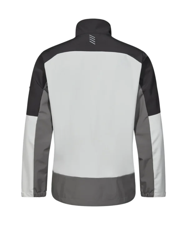 Engel Entire softshell jack | Off white/antraciet grijs