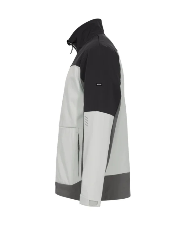 Engel Entire softshell jack | Off white/antraciet grijs