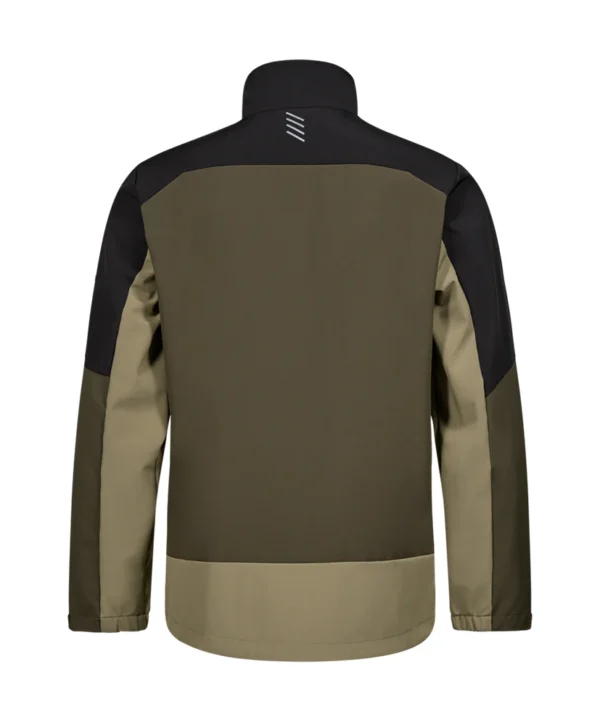 Engel Entire softshell jack | Bosgroen/zwart