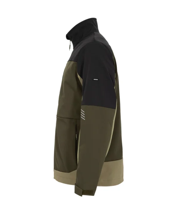 Engel Entire softshell jack | Bosgroen/zwart