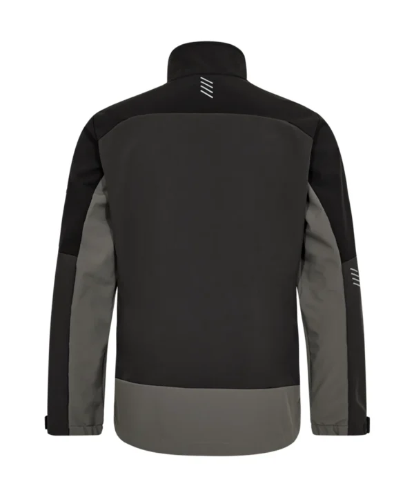 Engel Entire softshell jack | Antracietgrijs/zwart