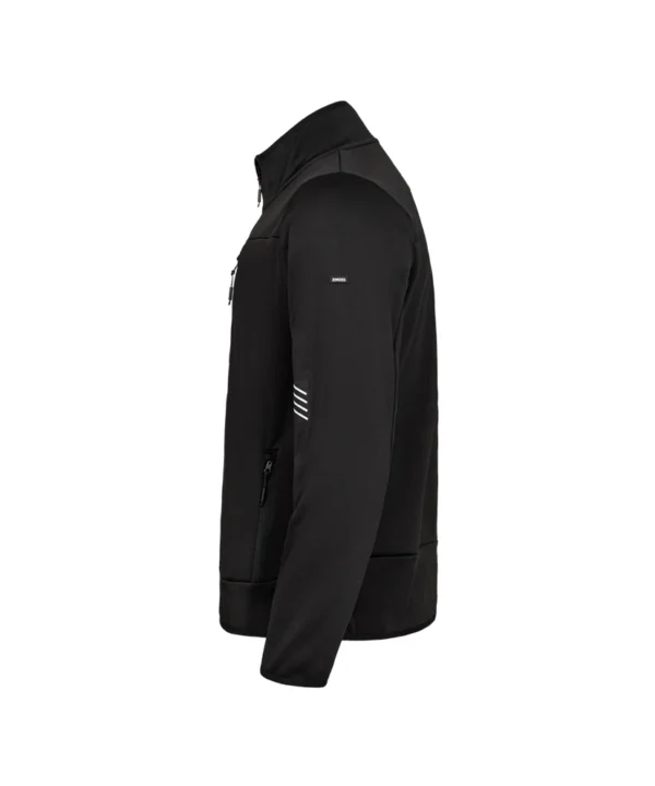 Engel Entire Midlayer jack 20 zij Engel Entire Midlayer jack | Zwart