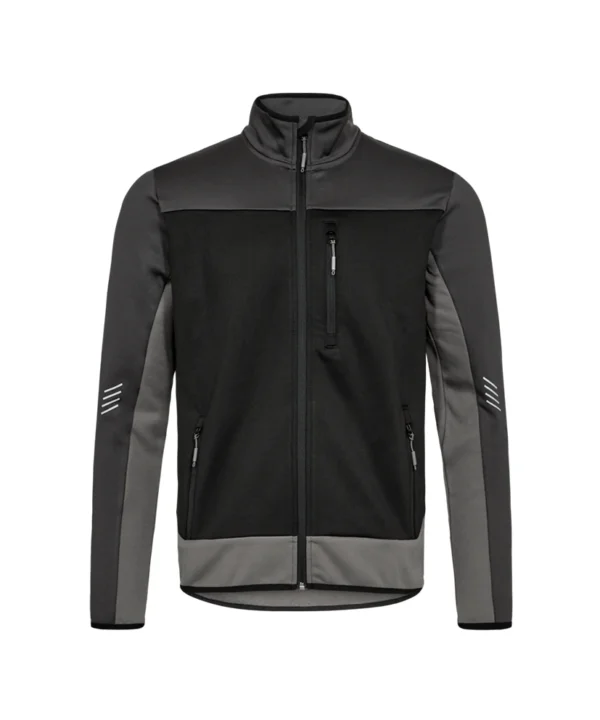 Engel Entire Midlayer jack 2079 voor Engel Entire Midlayer jack | Zwart/antracietgrijs