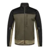 Engel Entire Midlayer jack | Bosgroen/zwart