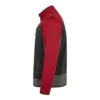 Engel Entire Midlayer jack | Antracietgrijs/rood