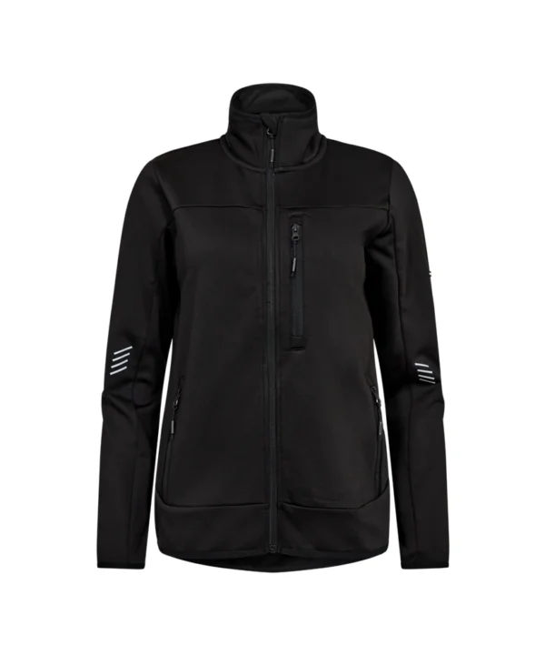 Engel Entire Midlayer jack dames | Zwart