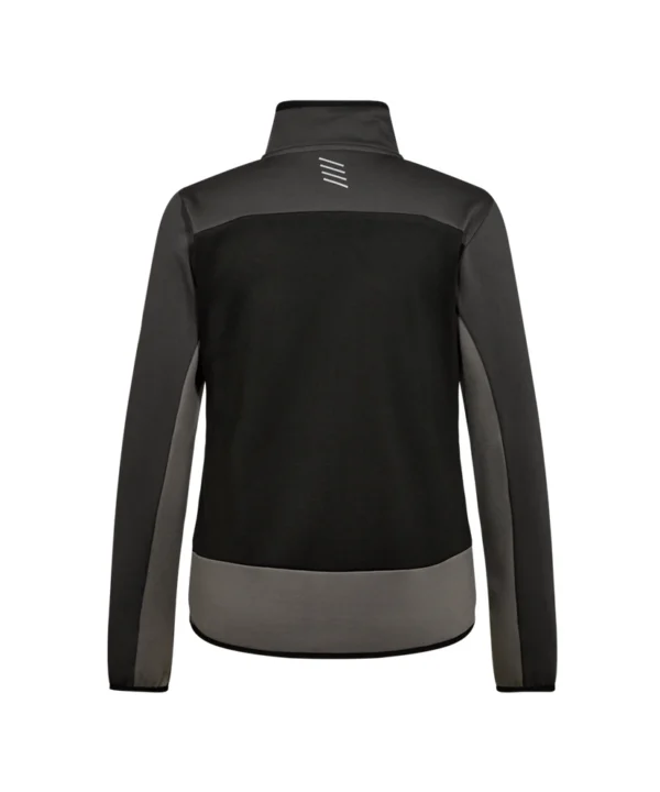 Engel Entire Midlayer jack dames | Zwart/antracietgrijs