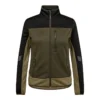 Engel Entire Midlayer jack dames 5320 voor Engel Entire Midlayer jack dames | Bosgroen/zwart