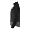 Engel Entire Midlayer jack dames | Antracietgrijs/zwart