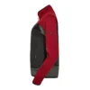 Engel Entire Midlayer jack dames | Antracietgrijs/rood