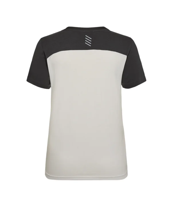 Engel Entire T-shirt dames | Off white/antraciet grijs