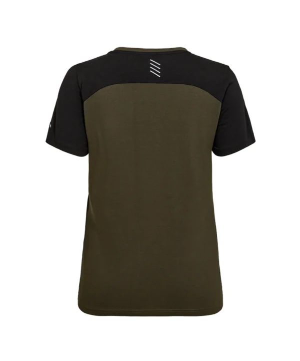 Engel Entire T-shirt dames | Bosgroen/zwart