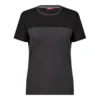 Engel Entire T-shirt dames | Antracietgrijs/zwart