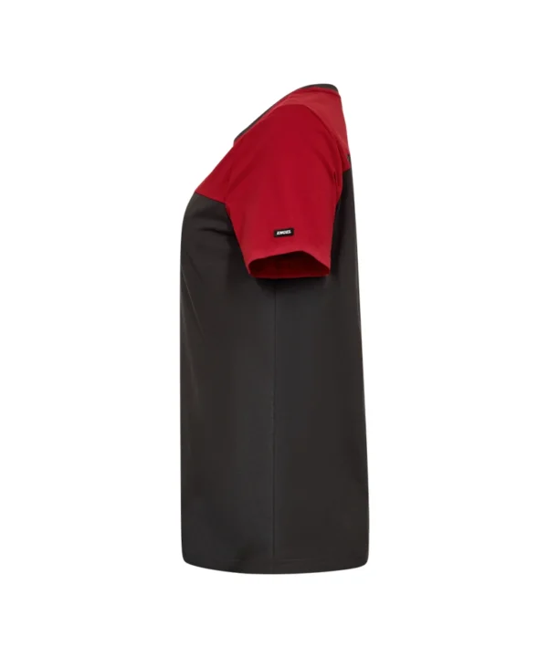 Engel Entire T-shirt dames 7921 zij Engel Entire T-shirt dames | Antracietgrijs/rood