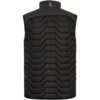 Engel Entire gewatteerd bodywarmer 2079 achter Engel Entire gewatteerd bodywarmer | Zwart/antracietgrijs