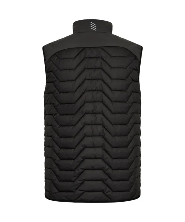Engel Entire gewatteerd bodywarmer 2079 achter Engel Entire gewatteerd bodywarmer | Zwart/antracietgrijs