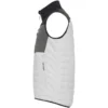 Engel Entire gewatteerd bodywarmer | Off white/antraciet grijs