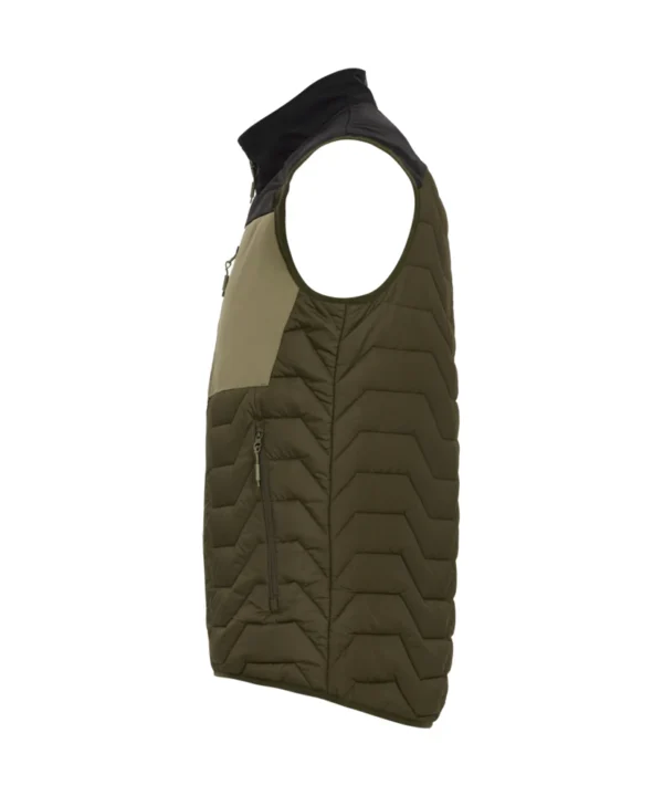 Engel Entire gewatteerd bodywarmer | Bosgroen/zwart