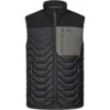 Engel Entire gewatteerd bodywarmer | Antracietgrijs/zwart