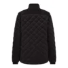 Engel Entire gewatteerd fleecejack dames | Zwart