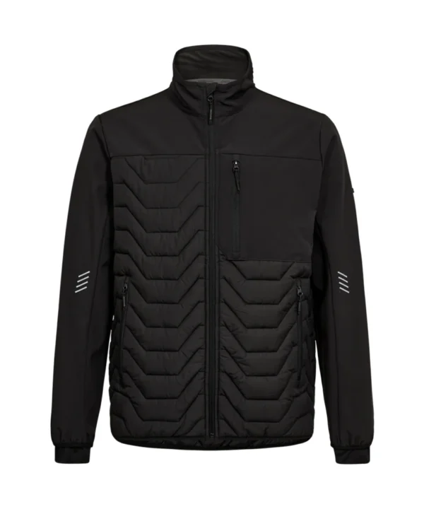 Engel Entire gewatteerd jack | Zwart