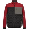 Engel Entire gewatteerd jack | Antracietgrijs/rood