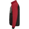 Engel Entire gewatteerd jack | Antracietgrijs/rood
