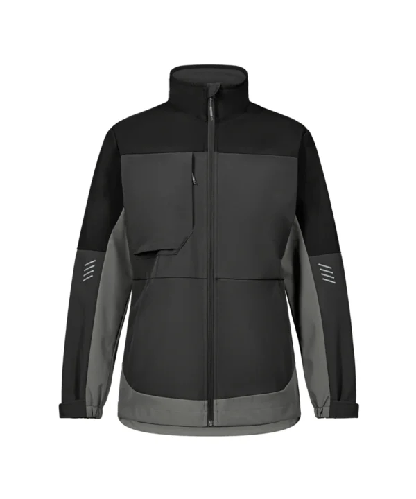 Engel Entire softshell jack Dames 7920 voor Engel Entire softshell jack Dames | Antracietgrijs/zwart