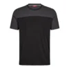 Engel Entire T-shirt | Zwart/antracietgrijs