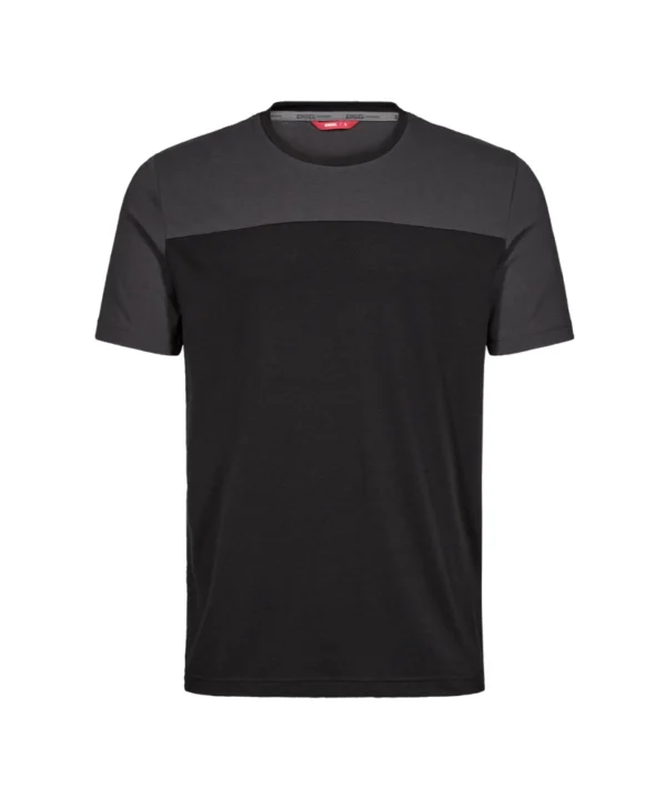 Engel Entire T-shirt | Zwart/antracietgrijs