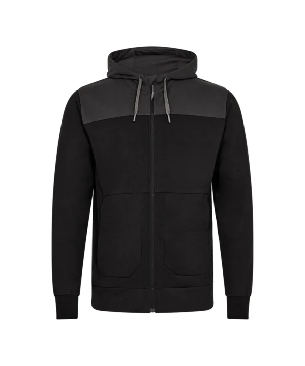 Engel Entire vest met capuchon 2079 voor Engel Entire vest met capuchon | Zwart/antracietgrijs