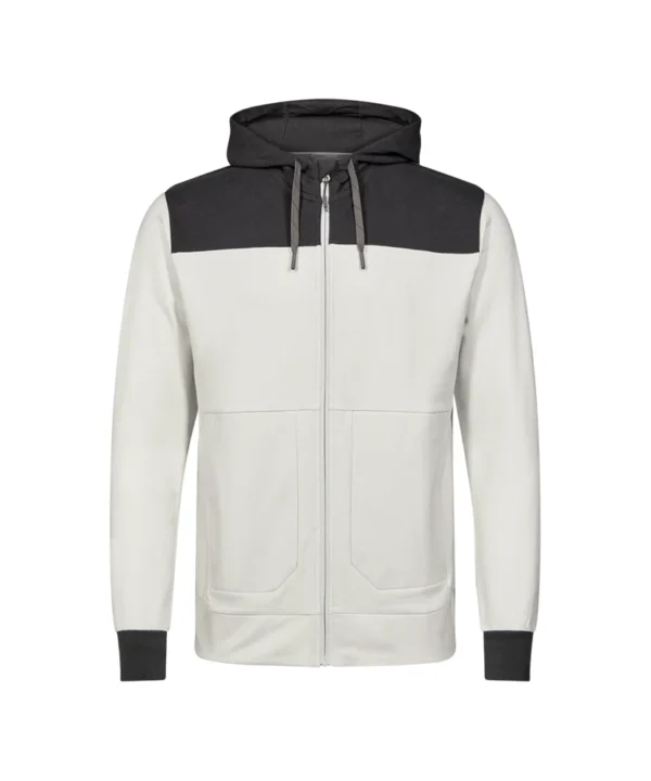 Engel Entire vest met capuchon 30179 voor Engel Entire vest met capuchon | Off white/antraciet grijs