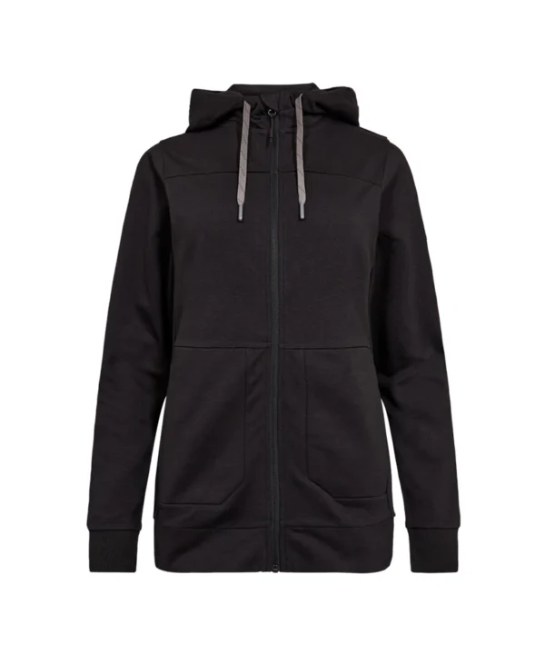 Engel Entire vest met capuchon dames | Zwart