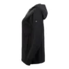 Engel Entire vest met capuchon dames | Zwart/antracietgrijs