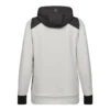 Engel Entire vest met capuchon dames | Off white/antraciet grijs