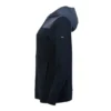 Engel Entire vest met capuchon dames | Donker blauw