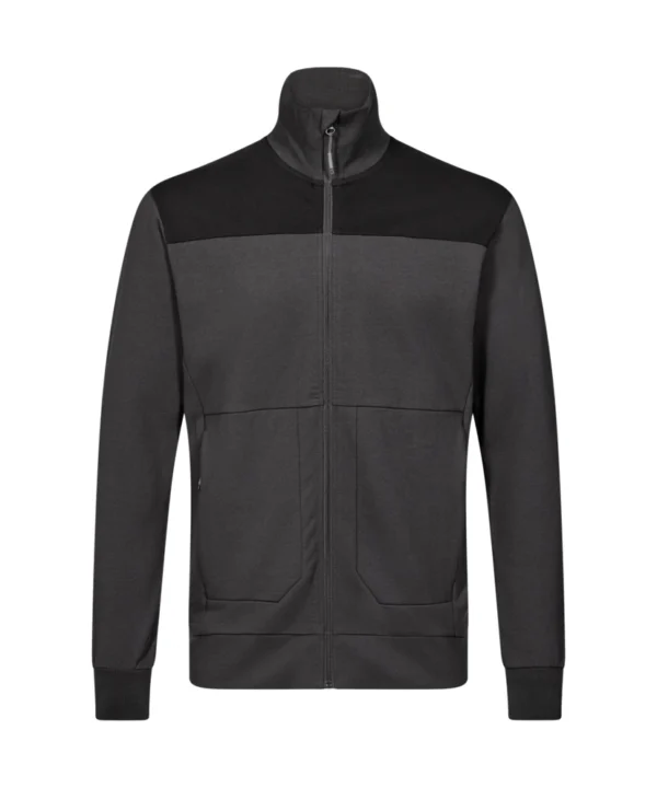Engel Entire vest met kraag 7920 voor Engel Entire vest met kraag | Antracietgrijs/zwart
