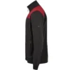 Engel Entire vest met kraag | Antracietgrijs/rood