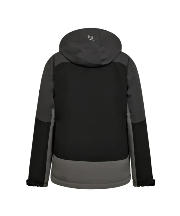 Engel Entire winterjas dames | Zwart/antracietgrijs