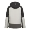 Engel Entire winterjas dames | Off white/antraciet grijs