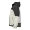 Engel Entire winterjas dames | Off white/antraciet grijs