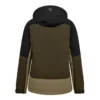 Engel Entire winterjas dames | Bosgroen/zwart